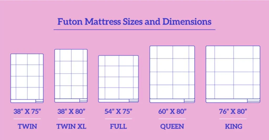 Full Futon Frame Dimensions